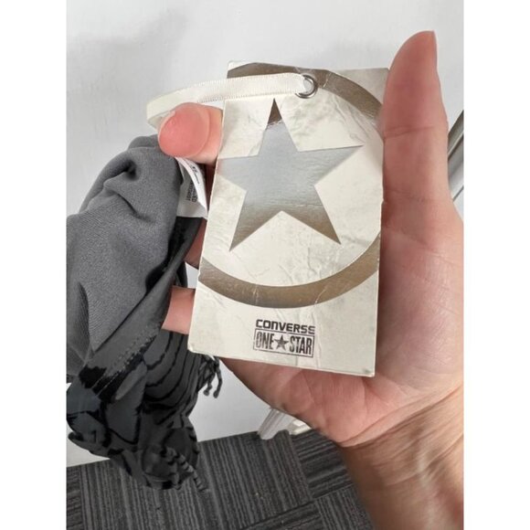 Converse Black Gray Tie-Dye Side Tie Bikini Bottom Size XL - Picture 8 of 8